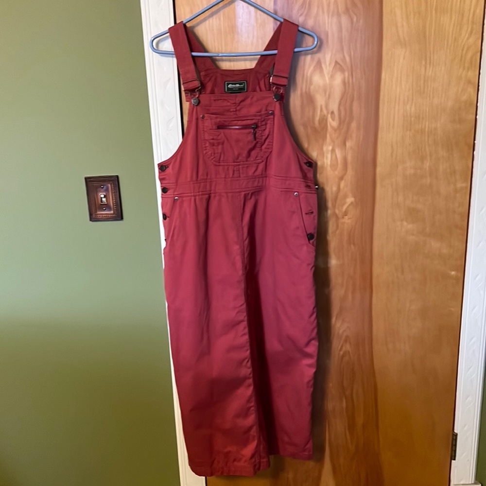 Vintage Eddie Bauer overall jumper